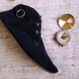 Zapato de Cuero Reno Negro